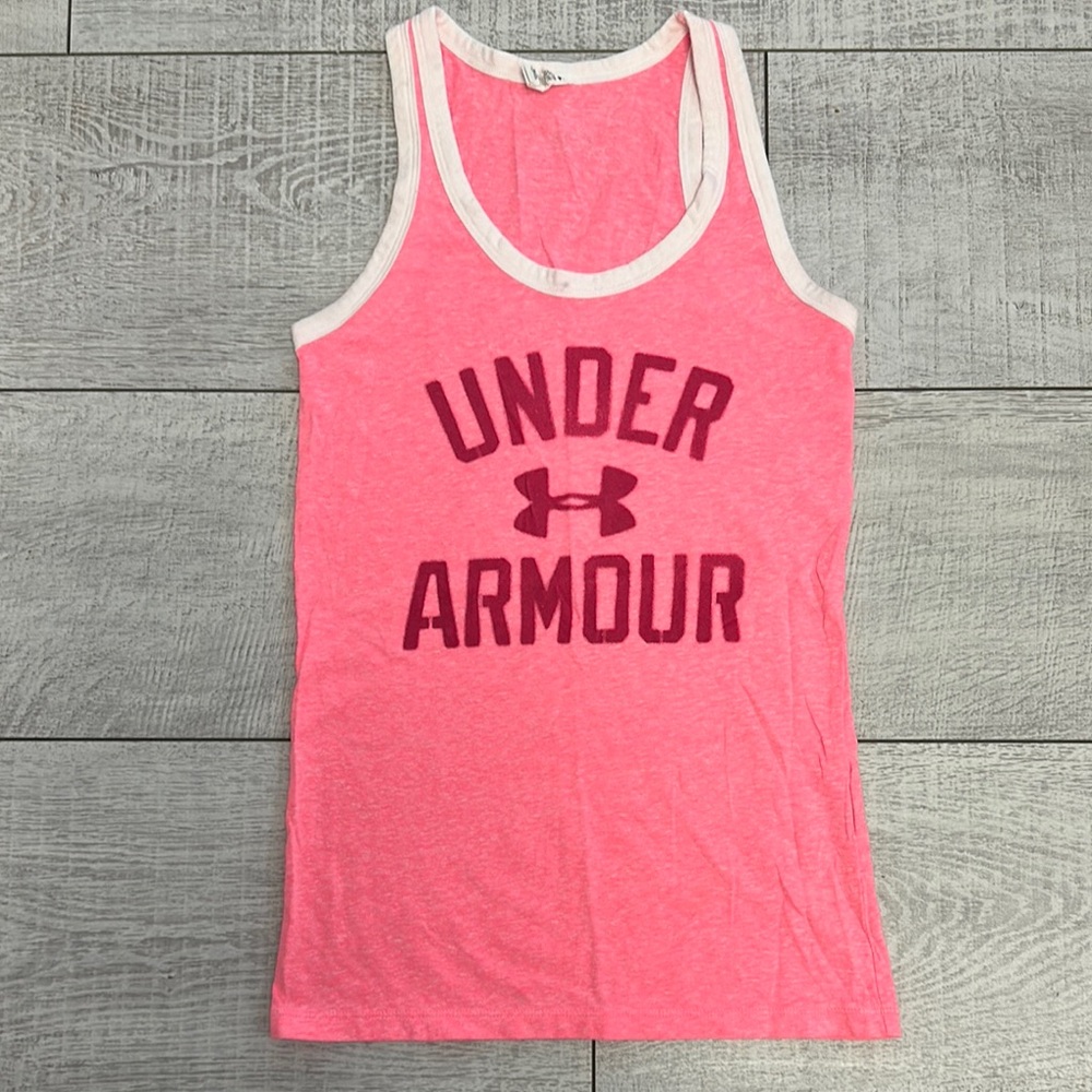 Under Armour Vibrant Pink Sleeveless Top